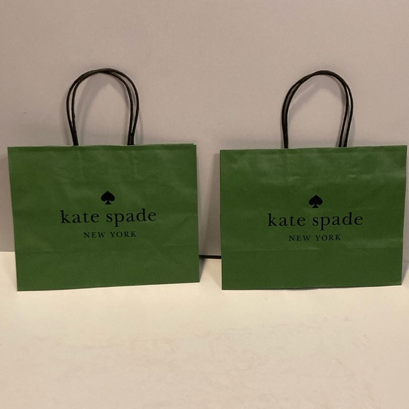 kate spade Accessories - 🆕 Kate Spade Bundle of 2 green and black shopping bags ♠️